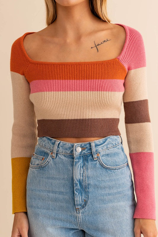 FALL-ing for You - Multicolored Top