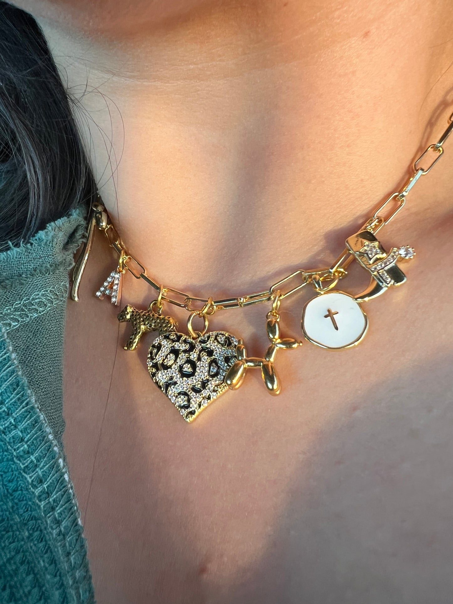 Wild Heart Charm Necklace