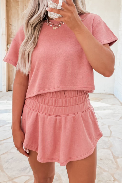 Blush Skort Set