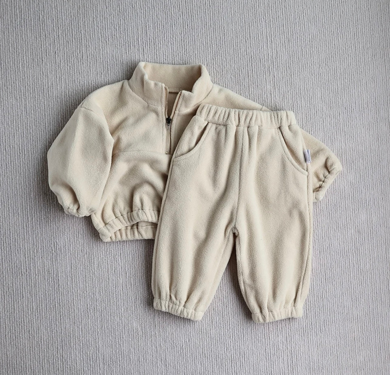 Baby fleece set