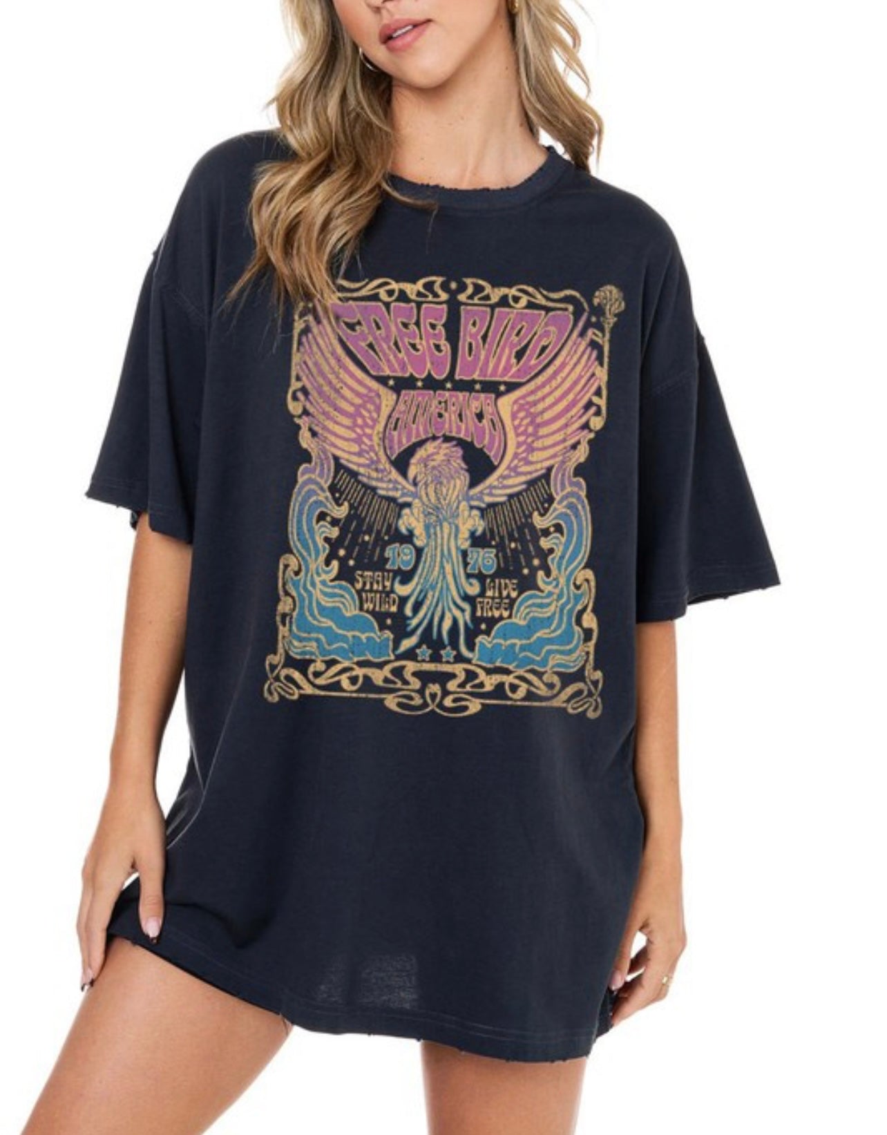 Preorder Jodi Free Bird Oversized Tee