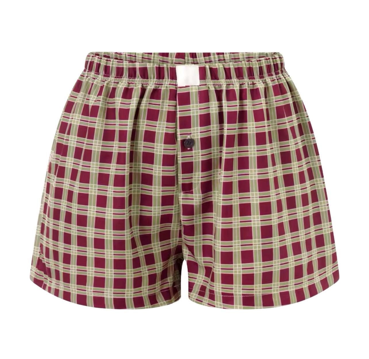 Maisy Plaid Boxer Shorts