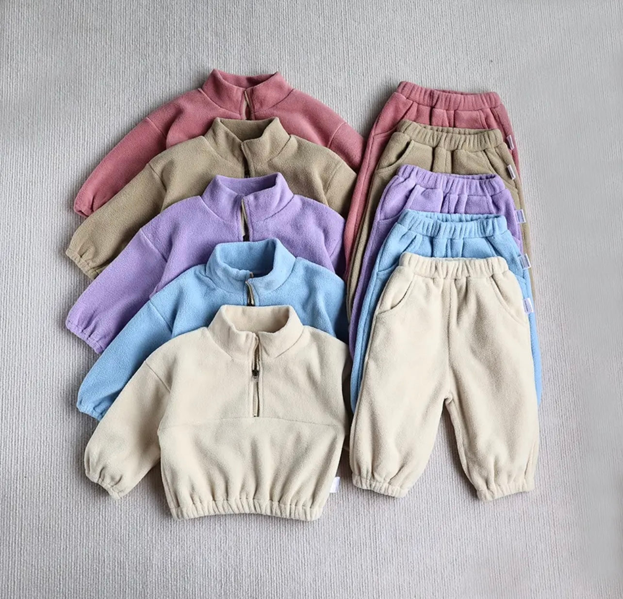 Baby fleece set