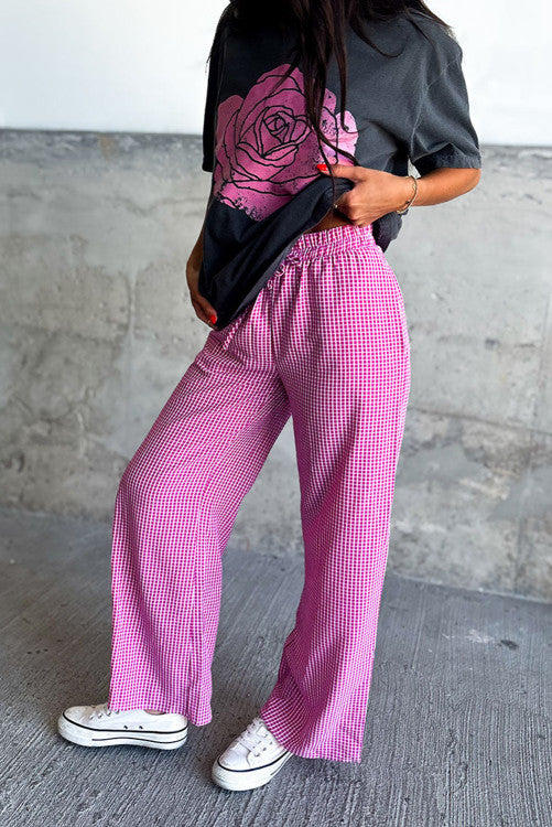 Devin Boxer Pants in Fuchsia